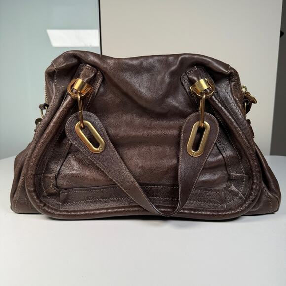 Chloé Paraty Brown Leather Tote - Picture 4 of 16
